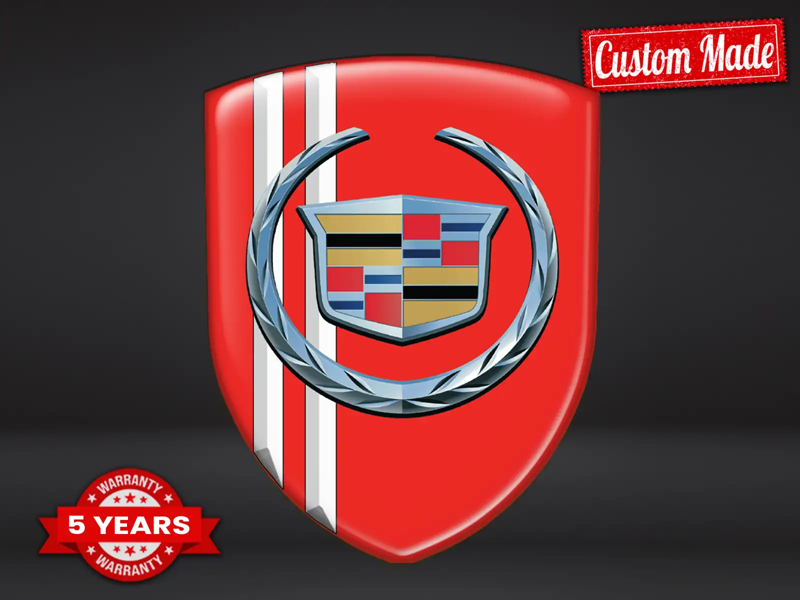Cadillac Pegatinas Cúpula Epoxi Apariencia Premium Limitada X ST